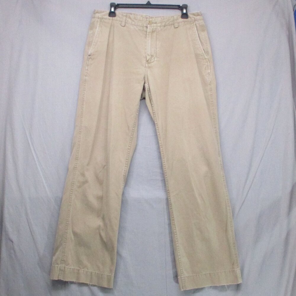 Vinyard Vines Khaki Straight Leg Demin Tan Men Size 34\32